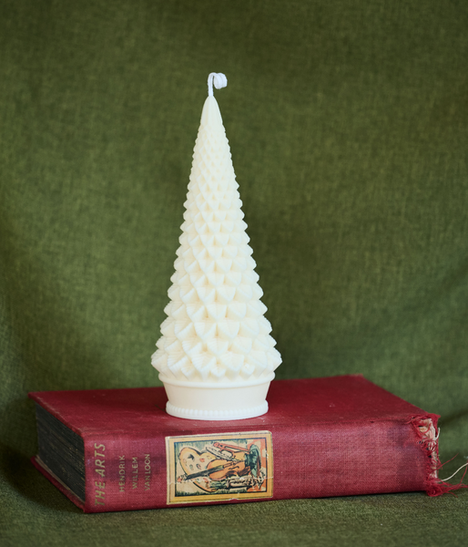 The Rockefeller Tree - Soy Sculptured Pillar Candle