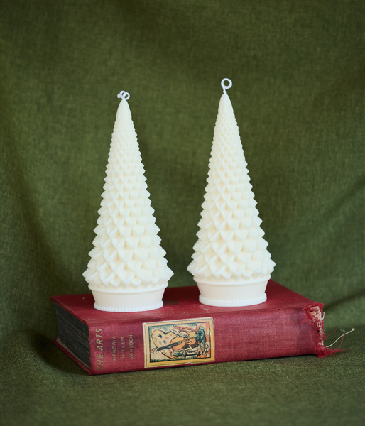 The Rockefeller Tree - Soy Sculptured Pillar Candle